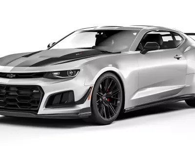 Chevrolet Camaro ZL1 1LE 2019 3D model