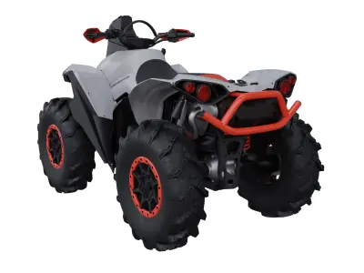 2025 Can Am Renegade XMR 1000 3D model
