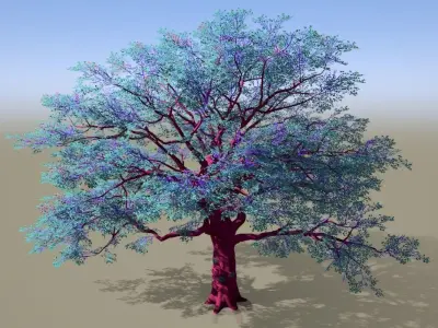 Stylized Tree Vol 1 All in one Pack 3D model