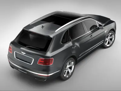 Bentley Bentayga 2017 3D model
