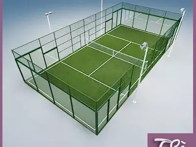 PADDLE TRACK 3D model