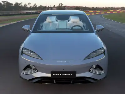 2024 BYD Seal with lowpoly interior Low-poly 3D model