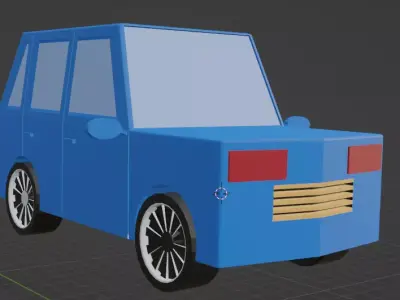 Simple cars Free 3D model