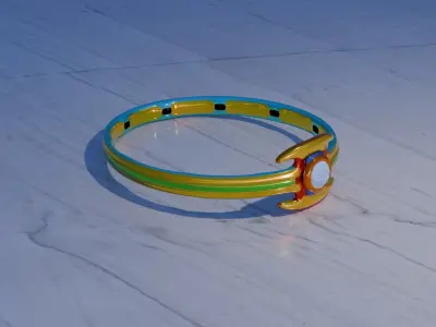 Brain communication device Free 3D model