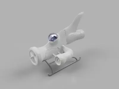 Concept art - Unbalanced Fly Free 3D print model