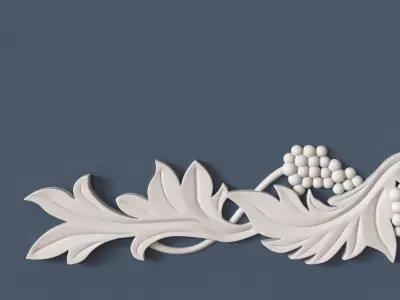 Decorative Onlay 3D model 6