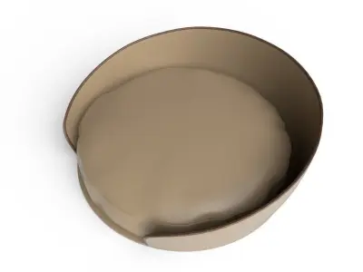Pet Bed 01 Low-poly 3D model