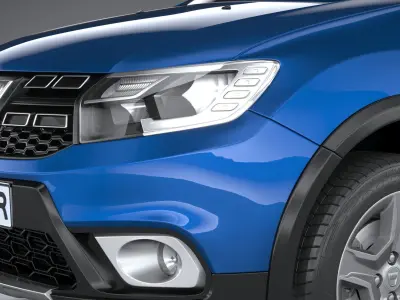 Dacia Sandero Stepway 2017-2020 3D model