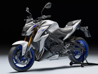 Suzuki GSX R 1000 2018 Low-poly 3D model