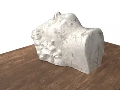 The Head of David 3D print model