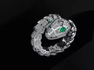 Ring Bvlgari  3D print model purchase