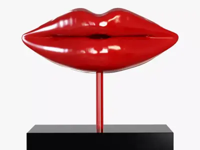 Figurine Lips 3D model