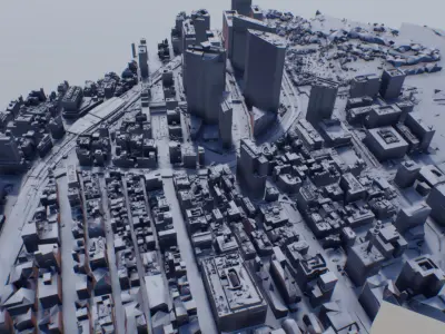 Tokyo frame 01 Free 3D model