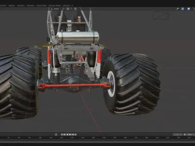 Monster truck  3D model