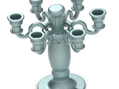 Stylish Candle Holder 3D print model
