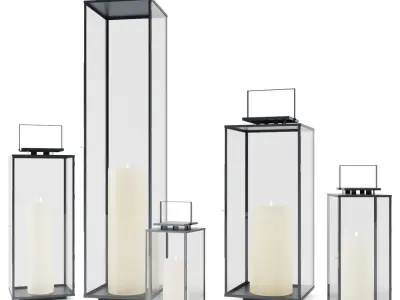 Rh AMALFI LANTERN 3D model