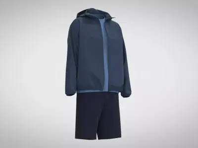 Casual Sport Outfit 3D model