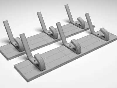 Wall hanger Free 3D model