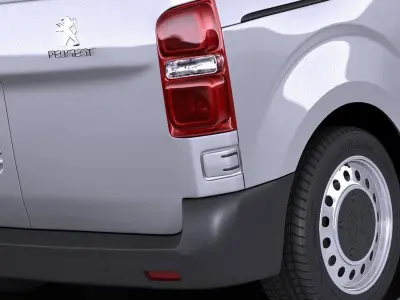 Peugeot Expert 2017 3D model