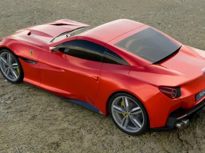 Ferrari Portofino 3D model