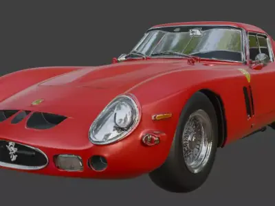1962 Ferrari 250 GTO  3D print model