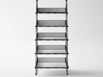 Home and Office - Book and Prop Shelf 3D model