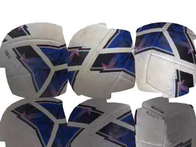 KIPSTA FOOTBALLS SCANS  Low-poly 3D model