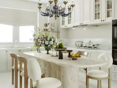 Dining Room Colection 07 for Unreal Engine 3D model