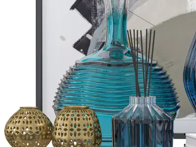Decorative Set 02 3D model get