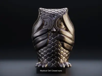 Collection of figurines of owls