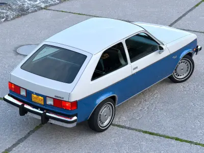 Chevrolet Chevette 2-door 1980 3D model