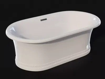Thg-paris Honore bathtub b693 3D model
