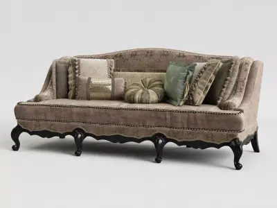 Provasi PR 1201-720 Darcy Sofa 3D model