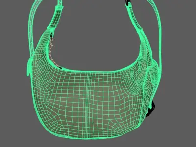 Handbag 01 3D model