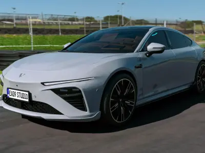 Hozon Neta S 2025 3D model