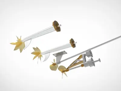 Ship Propulsion model 3D model