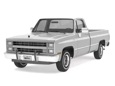 GENERIC PICKUP TRUCK 1 3D model