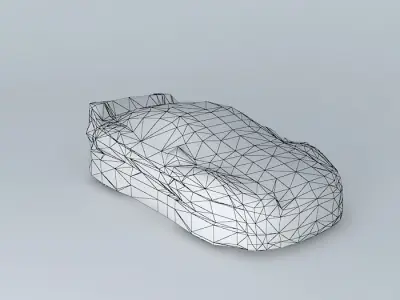 Car cover Free 3D model