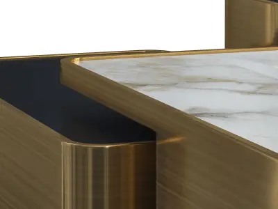 Viola Center Table By Elve Luxury 3D model