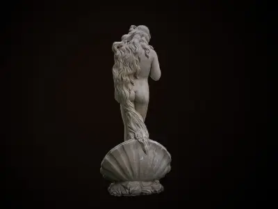 The Birth of Venus 3D model