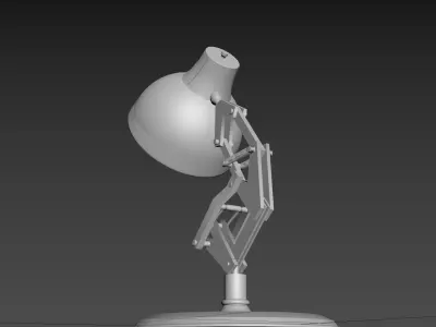 pixar lamp 3D model Low-poly 3D model