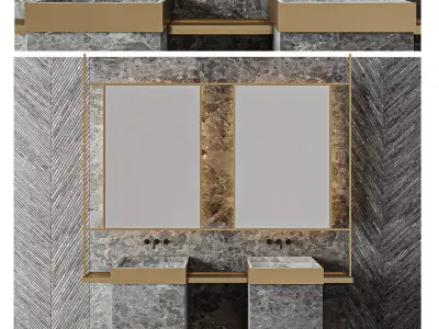 LUXURY - Wash Basin 12 3D model