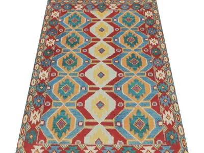 Rug Set 1897 3D model