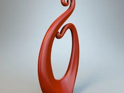 Abstract Figure m016 P 3D print model