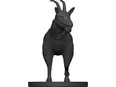Goat-Goat figurine of goat 3D model