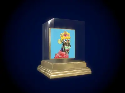 Mutant Ape 16 Gold Club Low-poly 3D model