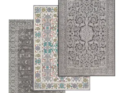 Rug Set 1652 3D model