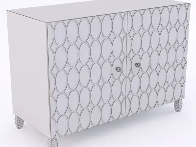 Roberto Ventura ELLISSE4 sideboard 3D model