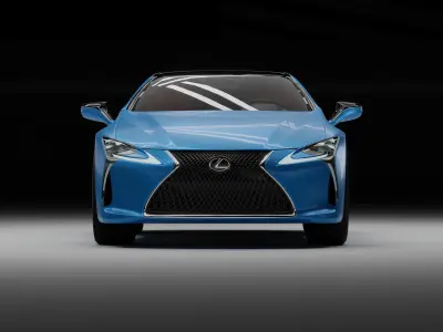 Lexus LC500 3D model