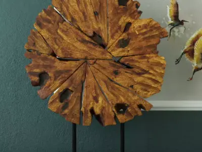 Chip Wood Decoration 3D model